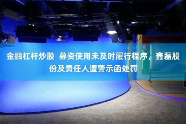 金融杠杆炒股  募资使用未及时履行程序，鑫磊股份及责任人遭警示函处罚