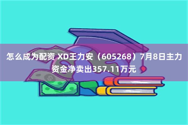 怎么成为配资 XD王力安（605268）7月8日主力资金净卖出357.11万元