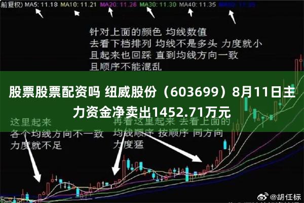股票股票配资吗 纽威股份（603699）8月11日主力资金净卖出1452.71万元