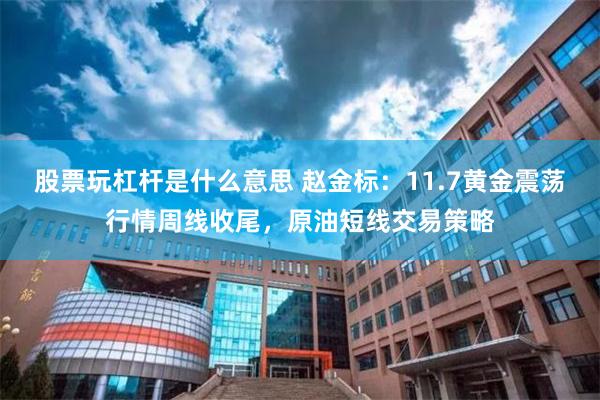 股票玩杠杆是什么意思 赵金标：11.7黄金震荡行情周线收尾，原油短线交易策略