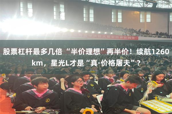 股票杠杆最多几倍 “半价理想”再半价！续航1260km，星光L才是“真·价格屠夫”？