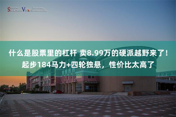 什么是股票里的杠杆 卖8.99万的硬派越野来了！起步184马力+四轮独悬，性价比太高了