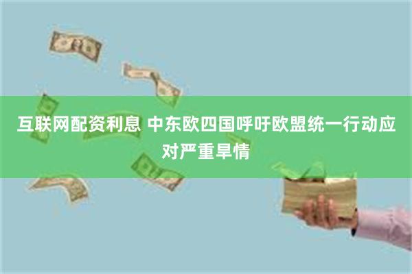 互联网配资利息 中东欧四国呼吁欧盟统一行动应对严重旱情